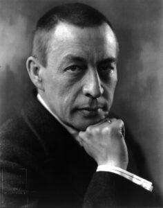 Orkesterrepetition med Rachmaninov